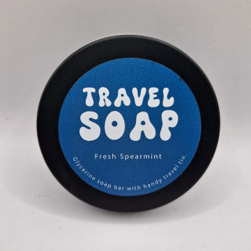 Travel Soap in a Tin