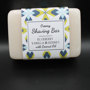Creamy Shaving Bar Blueberry Vanilla & Coconut