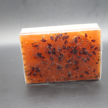 Caramel with Linseed & Chia Seeds Soap